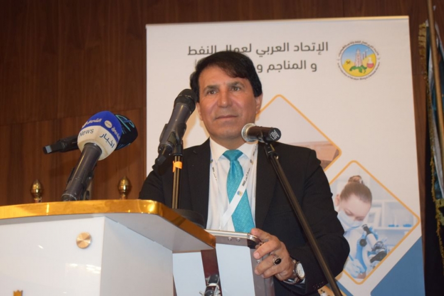 الزيود يحتفظ بموقعه أميناً مساعداً للاتحاد العربي لعمال النفط والكيماويات والمناجم