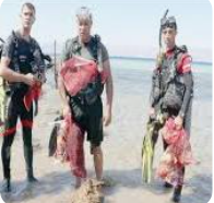 حملة شاملة لتنظيف شواطيء العقبة