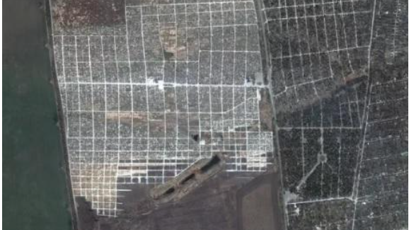 صورة فضائية تكشف فاجعة تحت التراب بأوكرانيا