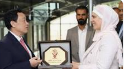 الأميرة بسمة بنت علي تستقبل مدير عام منظمة الفاو