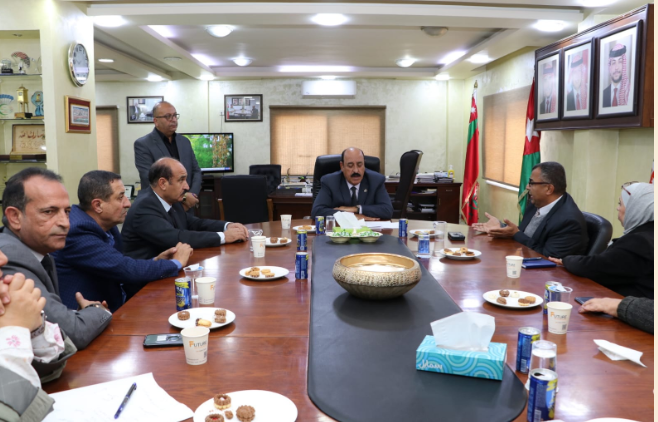 الشوبكي يلتقي رئيس وأعضاء اللجنة العليا لمتقاعدي الأمن العام