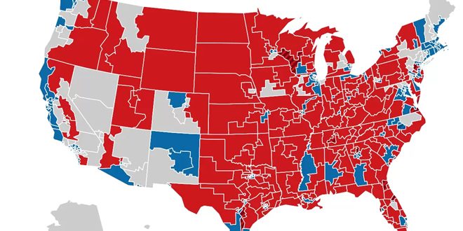 الجمهوريون يفوزون بـ 17 مقعداً في انتخابات التجديد النصفي بأمريكا