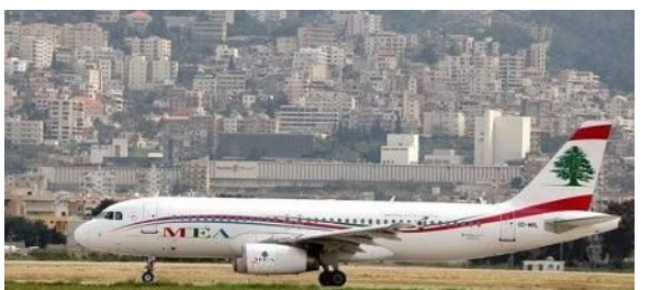 قادمة من الأردن.. بالصور  رصاصة تخترق طائرة الميدل إيست