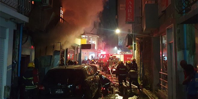 مصرع 10 أشخاص جراء حريق في جزر المالديف