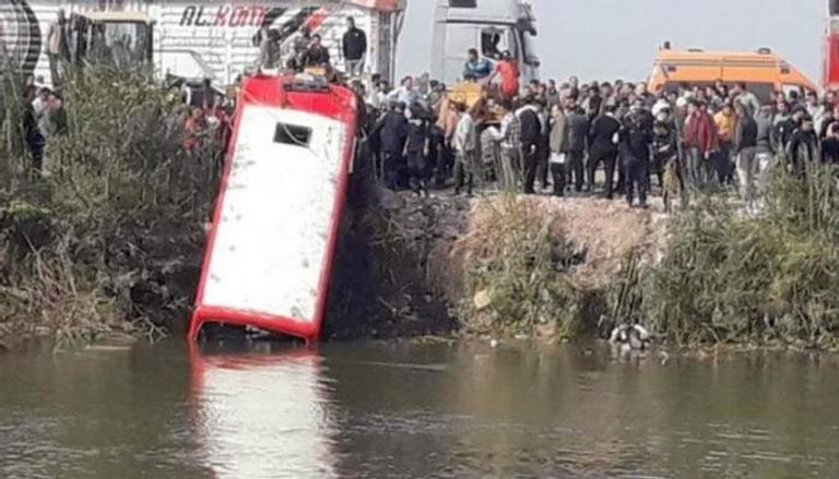 النيابة المصرية: سائق أتوبيس الدقهلية المنكوب يتعاطى المخدرات