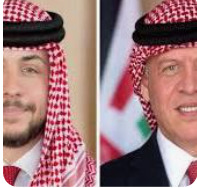 الملك وولي العهد يتلقيان برقيات بذكرى ميلاد الملك الحسين