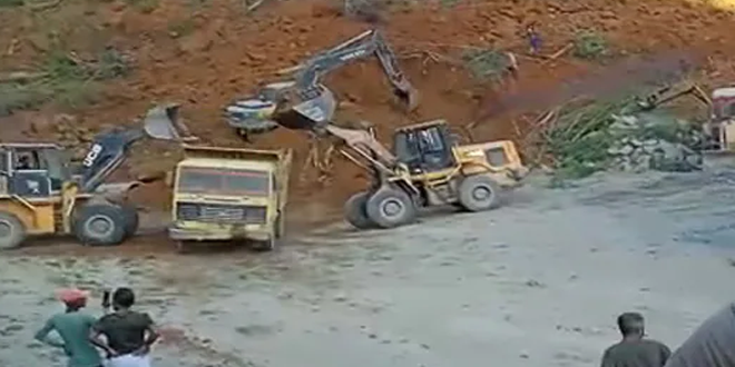 مصرع 8 أشخاص إثر انهيار مقلع حجارة شمال شرق الهند