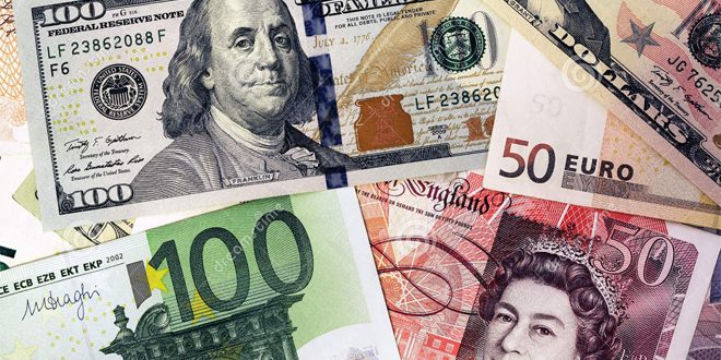 ارتفاع اليورو والجنيه الإسترليني بعد صدور سلسلة بيانات اقتصادية