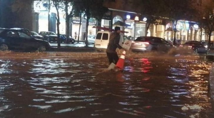 الأمانة: انجراف الأتربة أدى إلى ارتفاع منسوب المياه