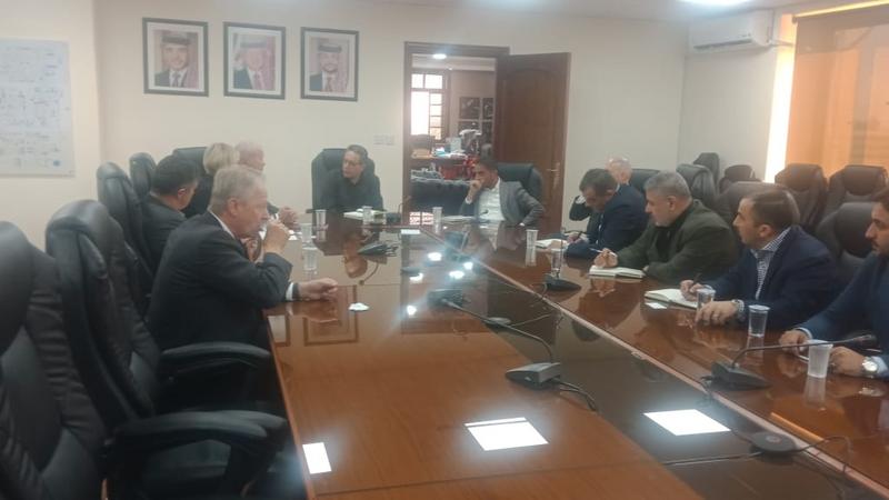 بحث تحسين الواقع المائي بين الأردن ومعهد ستوكهولم