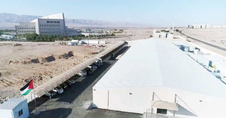 مستشفى العقبة الميداني بلا سيارة إسعاف ولا صرف صحي