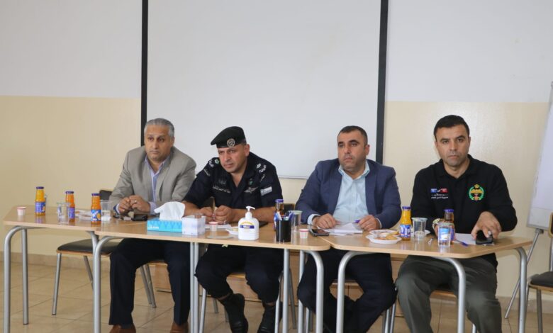 مركز امن المدينة يعقد اجتماع المجلس المحلي في مركز الملكة رانيا العبدالله في العقبة_صور