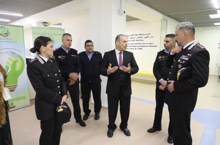 وفد إيطالي من ادارة حماية البيئة يزور البحوث الزراعية