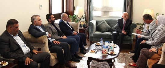 العيسوي يلتقي جمعية أصدقاء البحر الميت