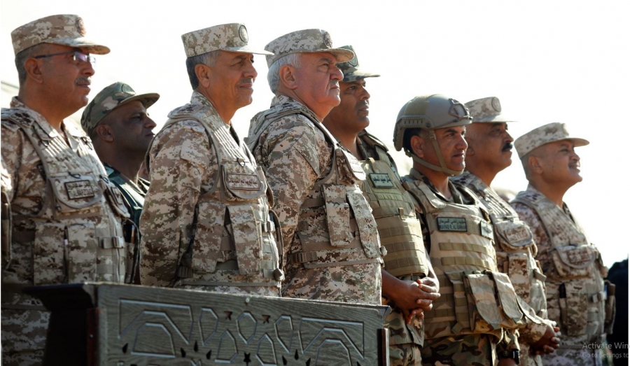 اللواء الركن الحنيطي يرسخ مقولة جلالة الملك أنتم الأصدق قولاً والأخلص عملاً خلال متابعته التمرين التعبوي (القوة الضاربة 3)