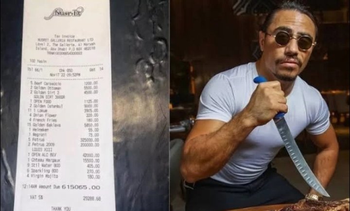 الشيف نصرت يُثير الجدل بتكلفة فاتورة عشاء...يفوق ثمنها سعر منزل
