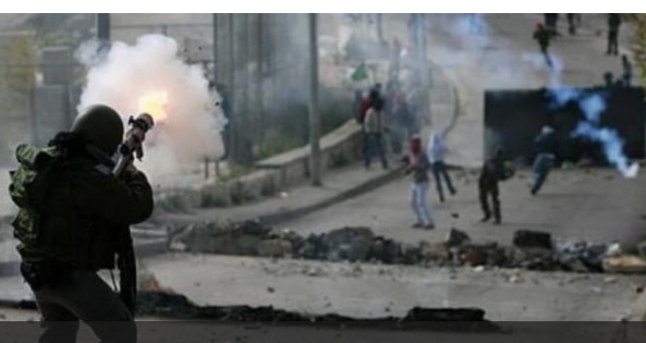 إصابة فلسطيني في مواجهات مع الاحتلال في نابلس