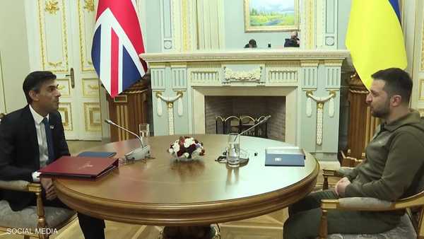 سوناك يلتقي زيلينسكي في كييف