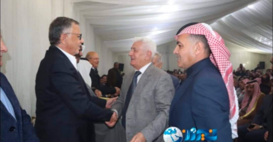 بحضور مندوب عن الرئيس الفلسطيني محمود عباس: قبيلة بني صخر تحيي الذكرى السنوية الاولى  لوفاة الزعيم المناضل بادي عواد الرديني