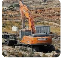 الاحتلال يخطر يوقف البناء بمسكنين في خربة حمصة بالأغوار الشمالية