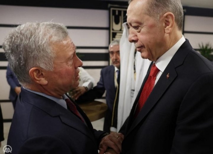 الملك يلتقي اردوغان في كأس العالم بقطر