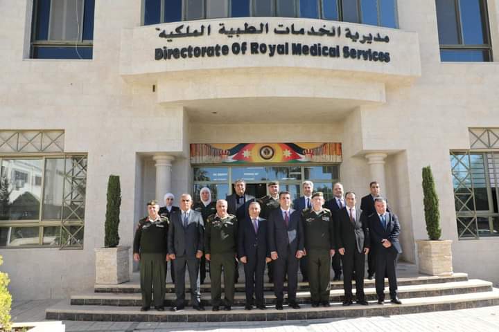 وزير الصحة الكردستاني يزور مديرية الخدمات الطبية الملكية_صور