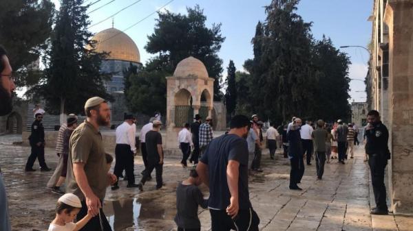 مستوطنون يقتحمون الأقصى