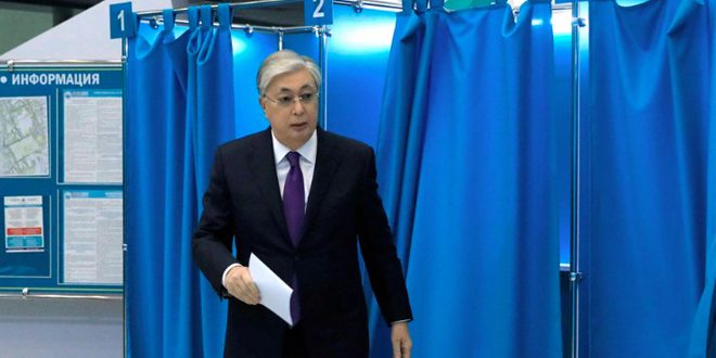 فوز توكايف بالانتخابات الرئاسية في كازاخستان