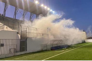 إصابات بالاختناق جراء اعتداء قوات الاحتلال على مباراة في بيت لحم