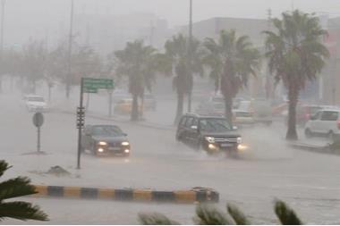 المملكة على موعد مع زخات مطرية يصحبها الرعد اليوم