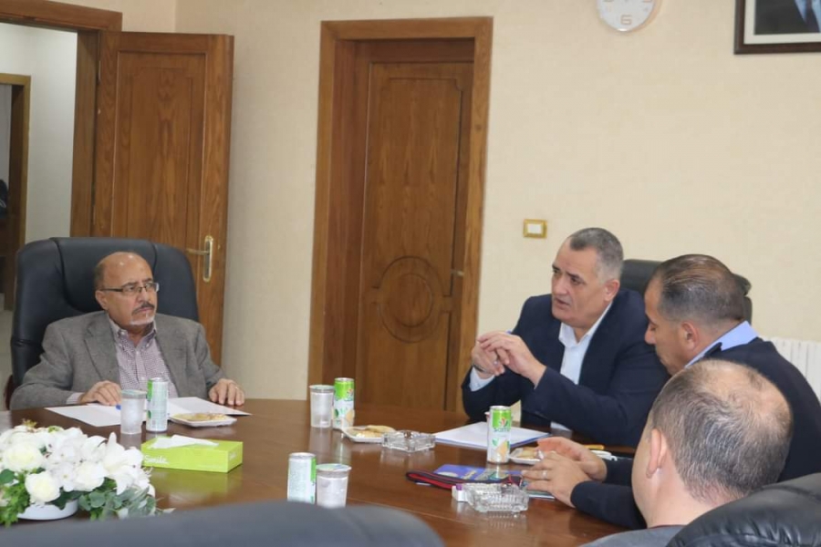 اجتماع مجلس محلي مركز أمن المدينة في غرفة تجارة الزرقاء