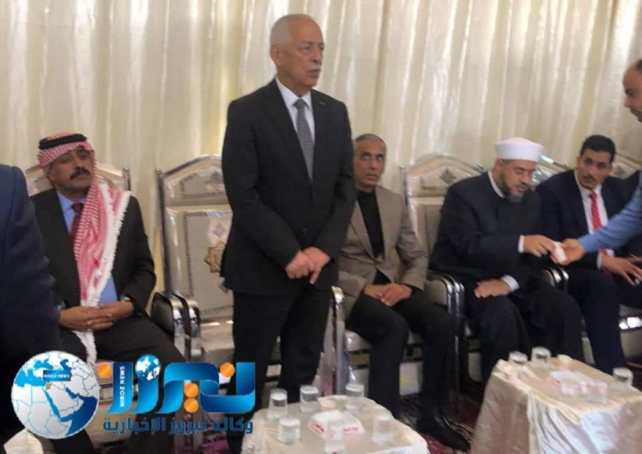 مندوبًا عن الملك ،العيسوي يقدم واجب العزاء لعشيرة المساعيد ..صور