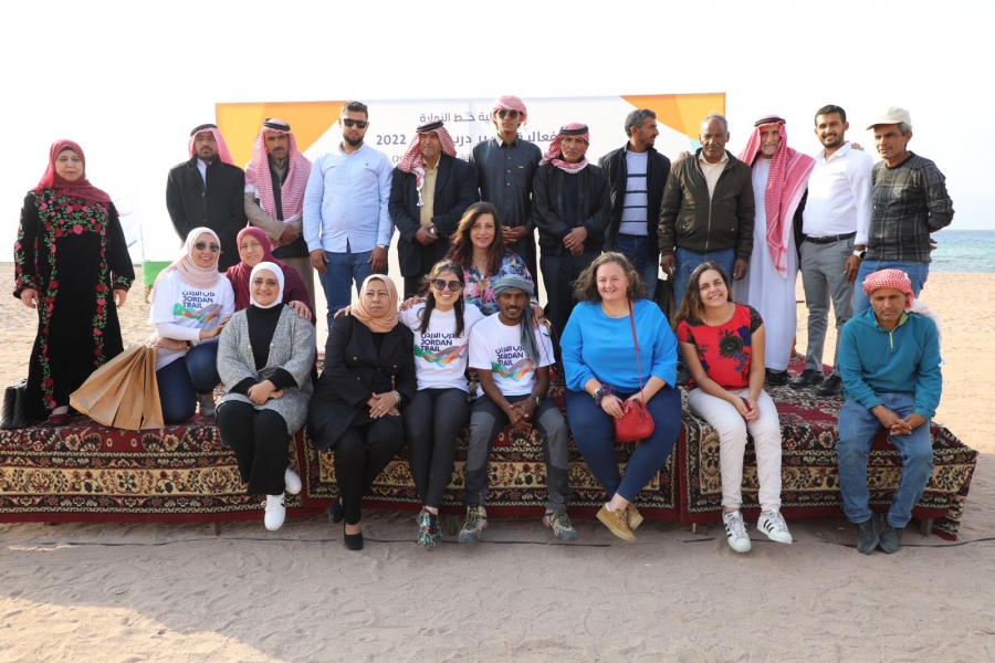 اختتام الرحلة السنوية الخامسة لمسار درب الأردن اليوم...صور 