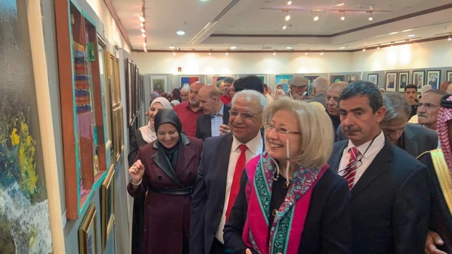 وزيرة الثقافة : للفن التشكيلي حضور كبير في المشهد الثقافي في احتفالية إربد عاصمة العربية للثقافة