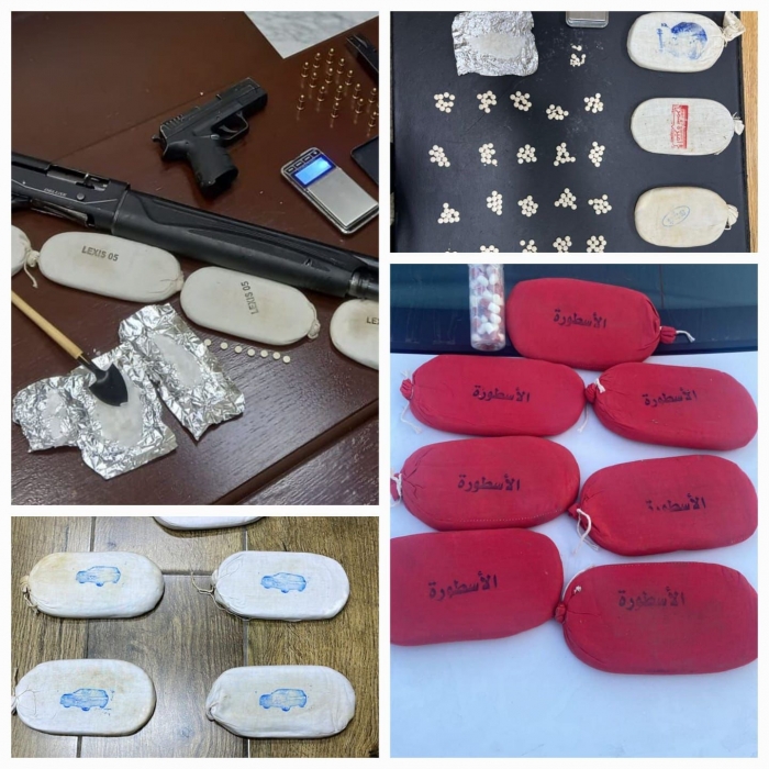 إدارة مكافحة المخدرات تنشر إحصائيات القضايا التي تعاملت معها هذا الأسبوع