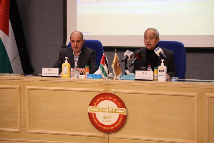 الجغبير يطالب بتطبيق المعاملة بالمثل وتسهيل دخول المنتجات الوطنية الى اسواق المؤسسة المدنية والمولات