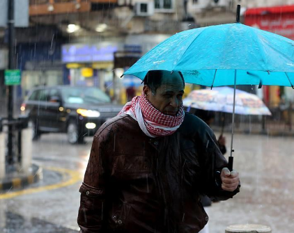 السلط تسجل أعلى هطول مطري