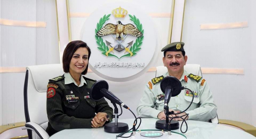 إذاعة الجيش العربي تستضيف العميد الطبيب احمد الريموني