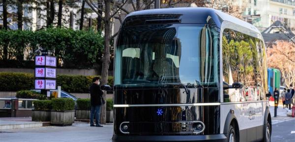 كوريا الجنوبية تطلق أول حافلة ذاتية القيادة على طرقها