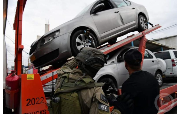 اسرائيل تحظر تصليح السيارات بالورشات الفلسطينية