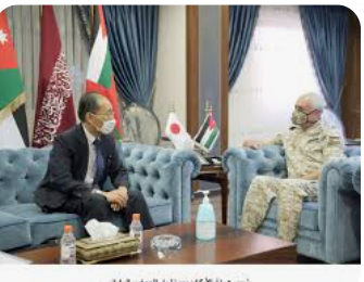 رئيس هيئة الأركان يلتقي السفير الياباني