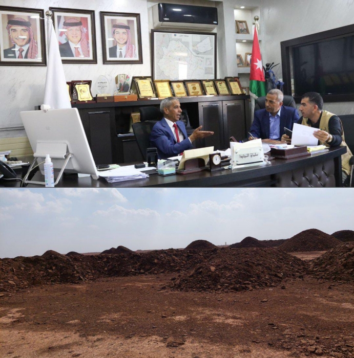 محافظ المفرق سلمان نجادا :ضبط 2900طن من السماد العضوي الغير معالج بواسطة طائرات الدرونز المسيرة