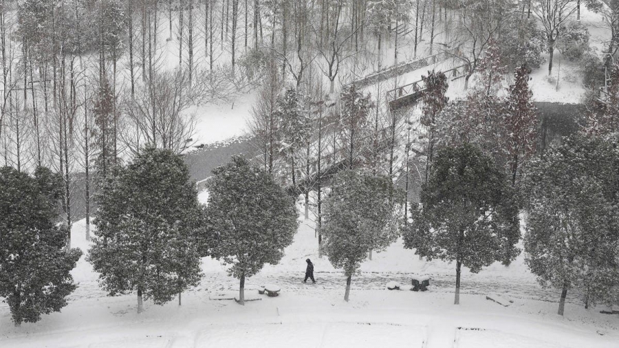 الصين تصدر تحذيراً باللون البرتقالي بشأن موجة برد