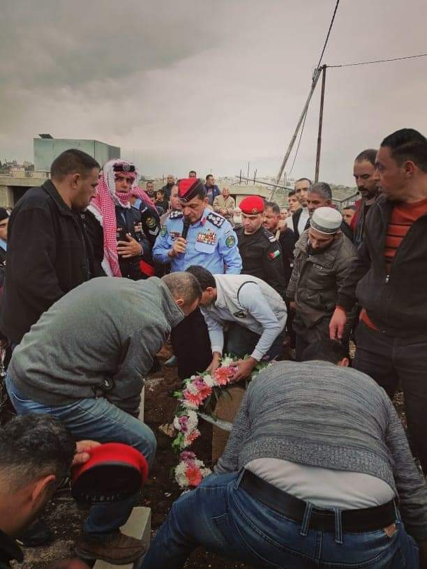 تشييع جثمان اللواء المتقاعد محمد سعد المومني إلى مثواه الأخير