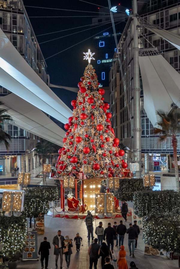 بوليفارد العبدلي يعلن عن استعدادته لاستقبال أعياد الميلاد