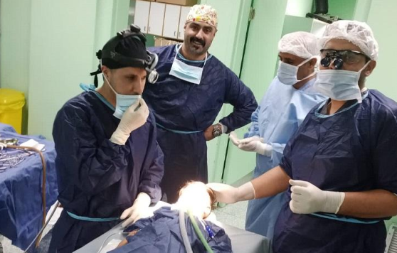 عملية جراحية نوعية بمستشفى الملكة رانيا بالبترا