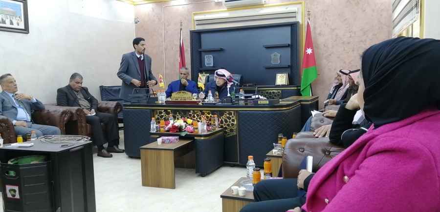 كريشان خلال زيارته إلى بعض بلديات محافظة المفرق...تفاصيل