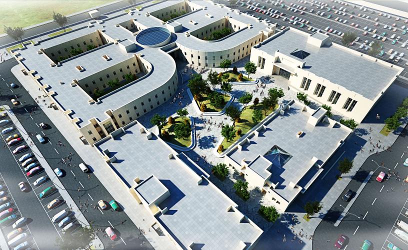 93 نسبة الإنجاز بمشروع جمرك عمان الجديد