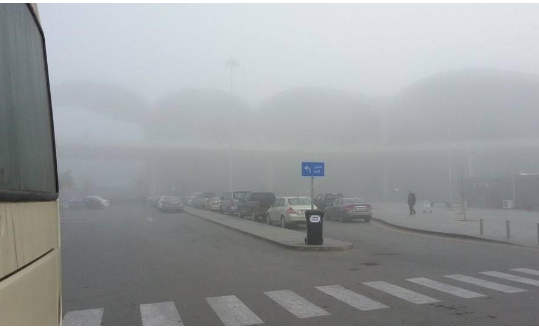 الضباب يمنع هبوط 13 طائرة بمطار الملكة علياء