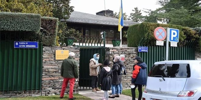 انفجار في السفارة الأوكرانية بمدريد وإصابة موظفة فيها